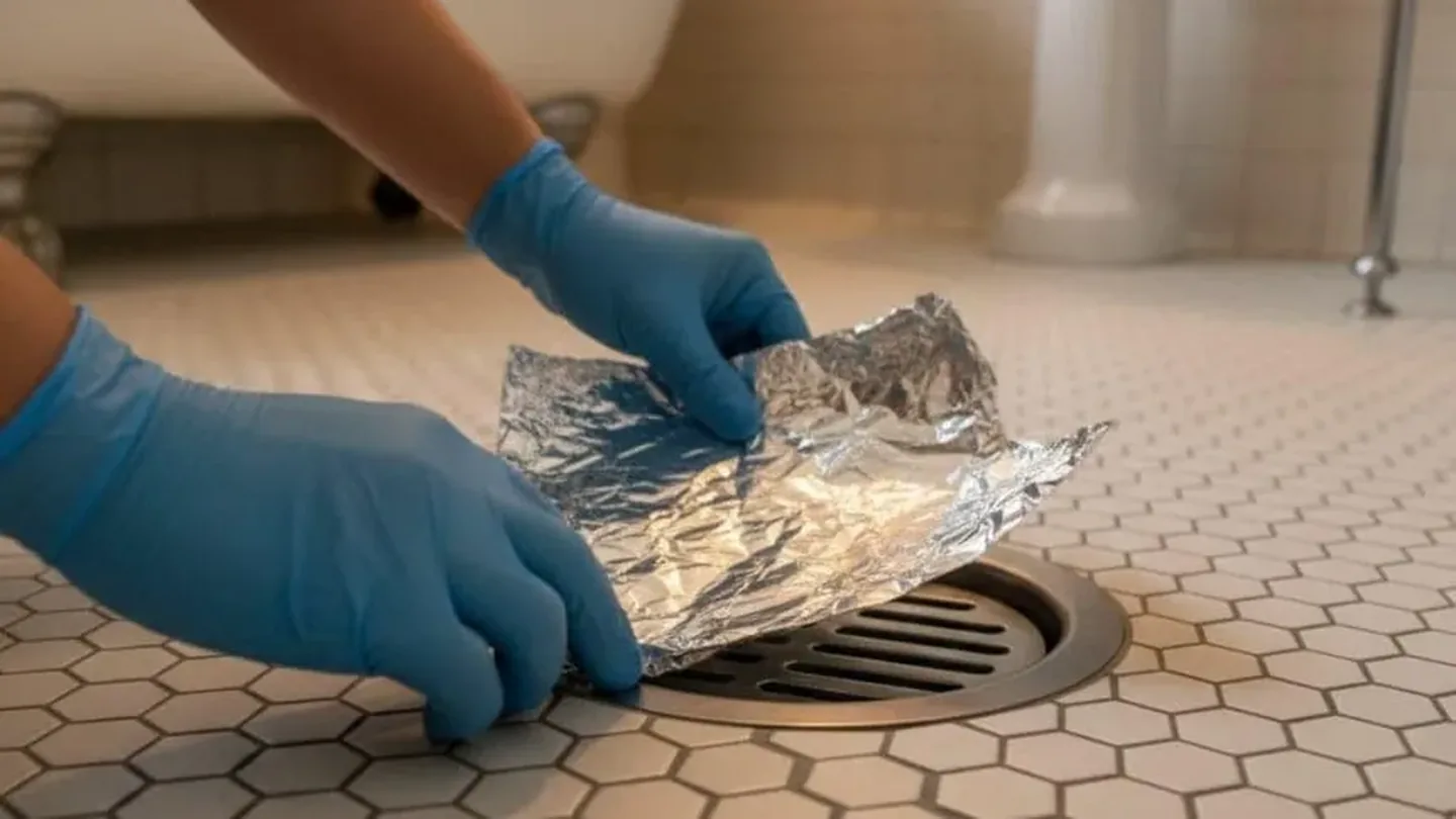 Addio cattivi odori in bagno con un semplice foglio di alluminio: il metodo che molti consigliano