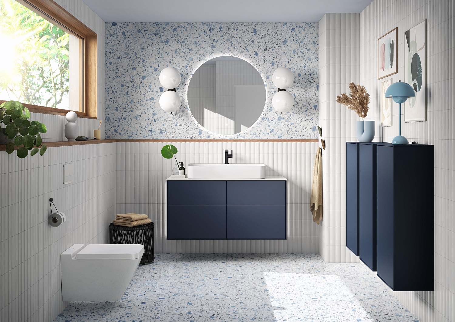 Bagno bianco che sembra povero? Il dettaglio semplice che cambia tutto