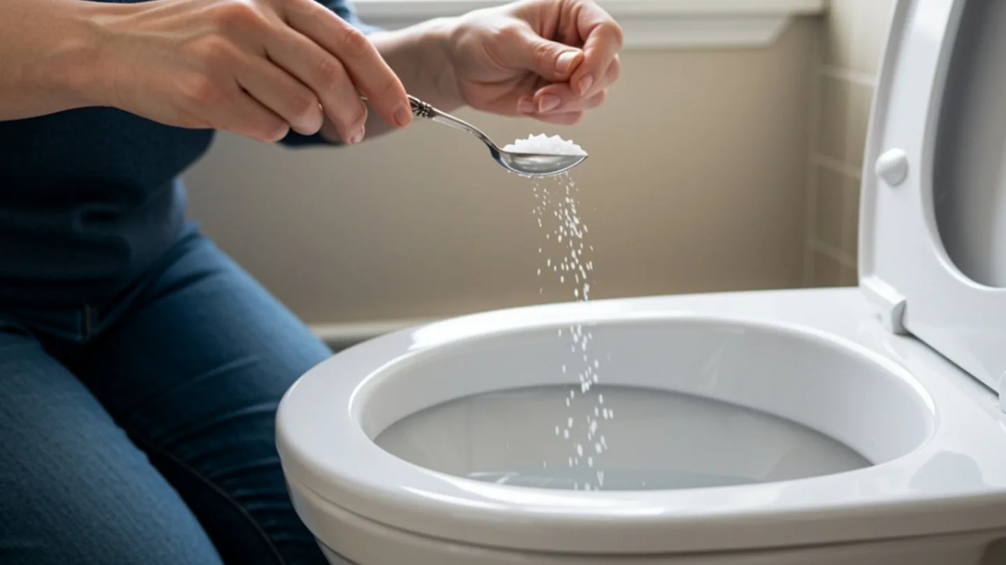 Bagno profumato e wc senza calcare: il metodo semplice con sale e bicarbonato