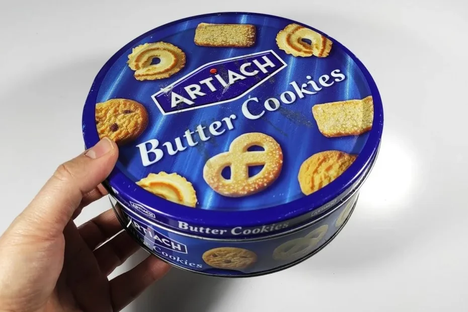 Bastano due barattoli di biscotti vuoti: crea questo fantastico scaffale per la tua camera o il tuo bagno che non sembra affatto riciclato