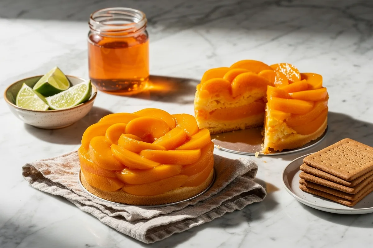 Il dolce “furbo” che rovina la cena se lo sbagli: la carlota di pesche che sembra facile… ma non lo è