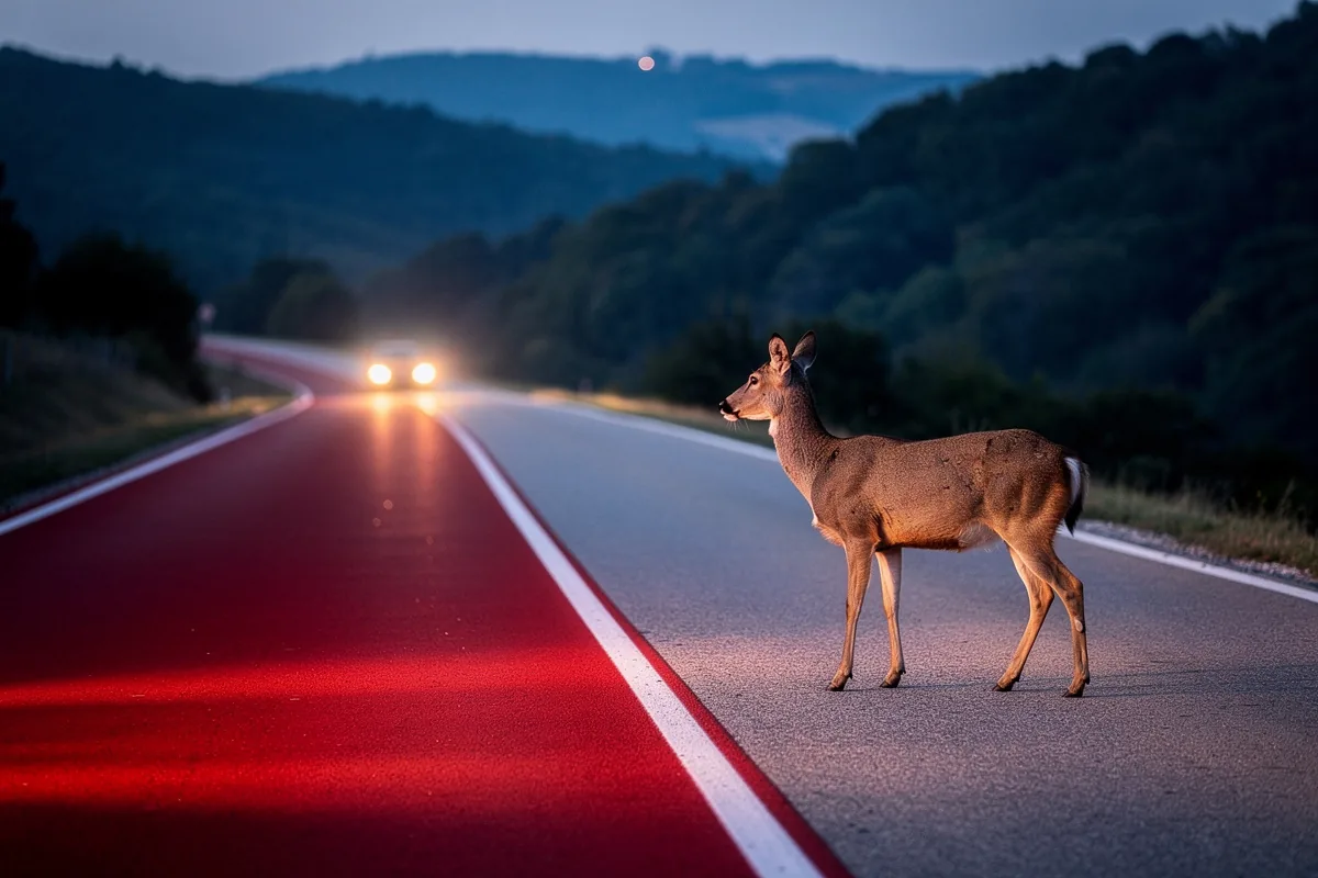 La nuova trappola dell’asfalto “normale” che può costare la vita agli animali selvatici