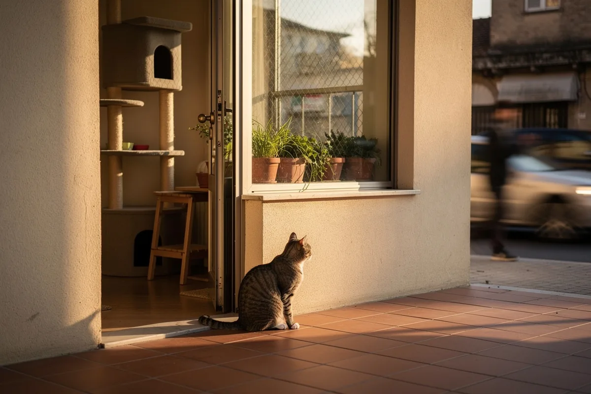 Lasciare il gatto libero in strada: l’errore quotidiano che può dimezzargli la vita