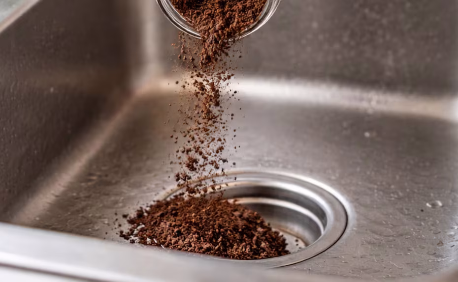 Lavandino senza cattivi odori con i fondi di caffè: il metodo semplice che funziona davvero