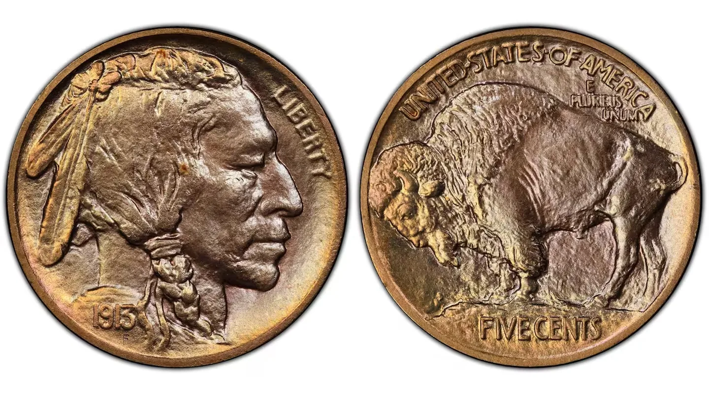 Moneta da 5 centesimi che può valere 100.000 dollari: il segreto del Buffalo Nickel del 1913