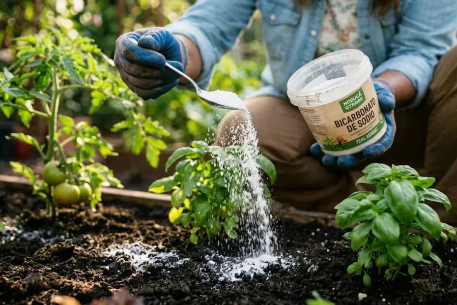 Piante più forti e vaso senza odori: il semplice trucco con il bicarbonato