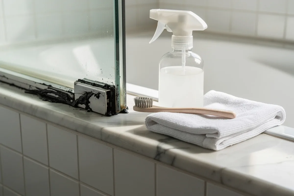 Quella riga nera sotto la doccia che sembra muffa… e perché non dovresti ignorarla