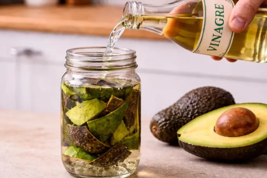 Superfici sgrassate senza chimici: il semplice metodo con bucce di avocado e aceto
